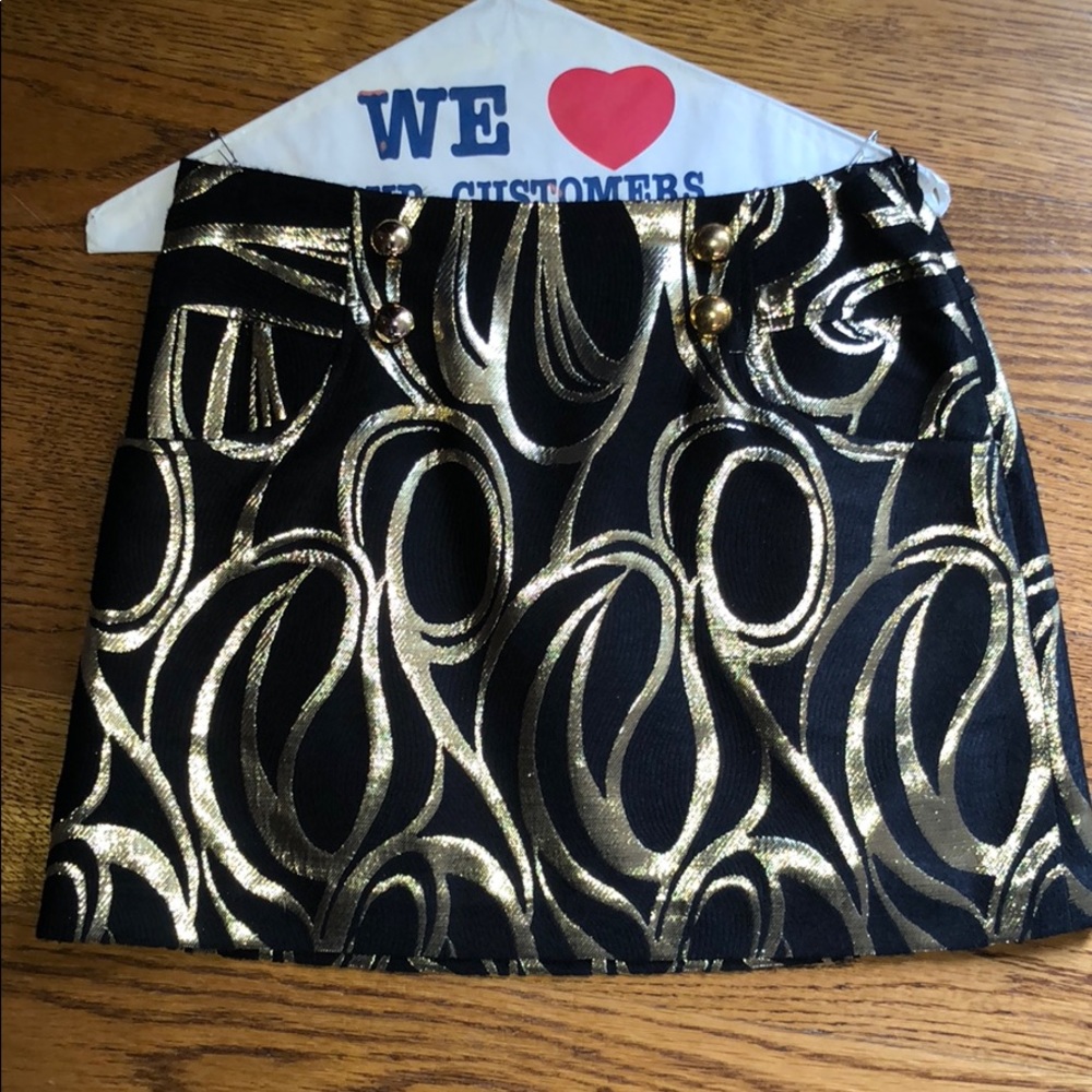 Milly jacquard skirt